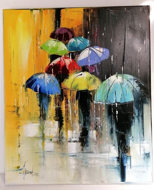 Alfred Anioł - Pluie de couleurs