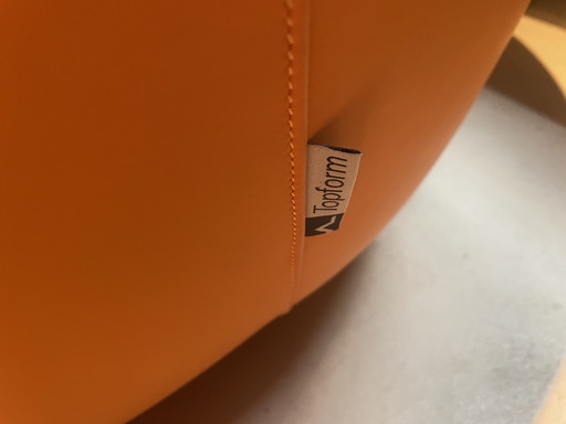 Topform gele leren bank