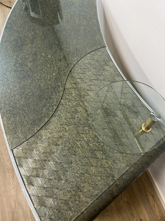 Image 1 of Bureau boomerang Art Déco