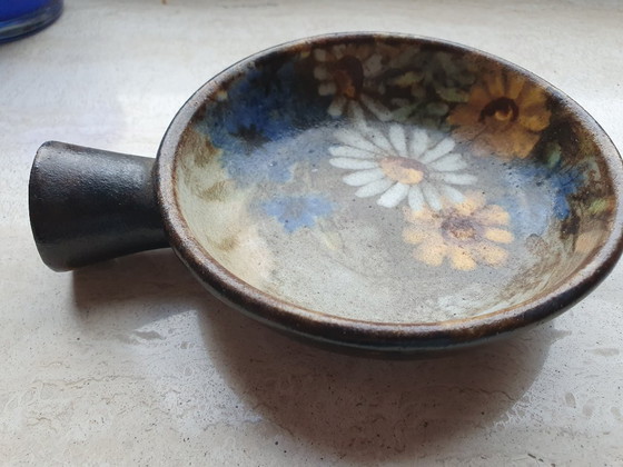 Poêlon / Piatto da muro in ceramica Mid-Century - Alexandre Kostanda (Vallauris) – Ciotole (photo 5 of 10)
