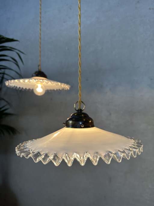 5x opalisierende Halsbandlichter