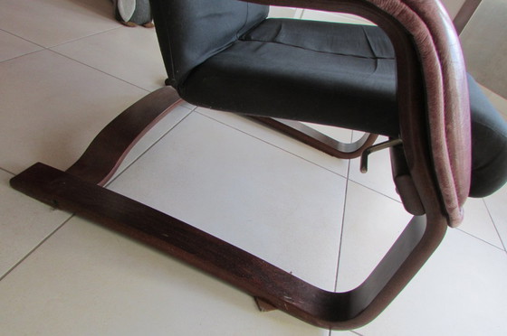 Image 1 of Pair of leather recliners, 1980-90
