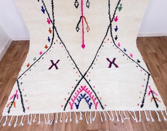 Image 1 of Alfombra marroquí hecha a mano de 200 cm x 300 cm.