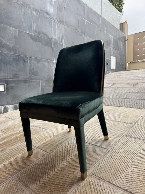 Elie Saab Stühle (insgesamt 7) – Beistellstühle, Holz (photo 3 of 9)