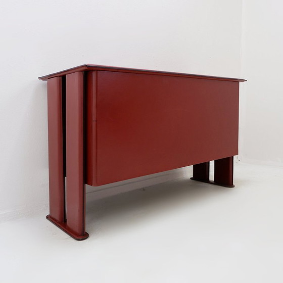 Image 1 of Leather sideboard by De Couro (Brazil) - 1980s