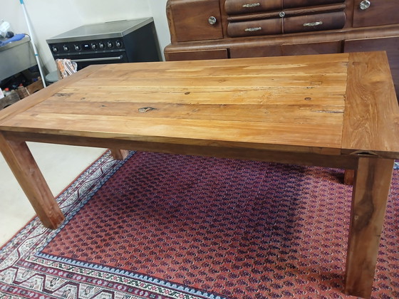 Image 1 of Mesa de comedor de teca