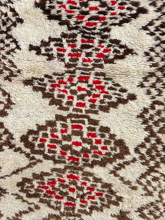 Image 1 of Vintage Berber Runner Wool Carpet