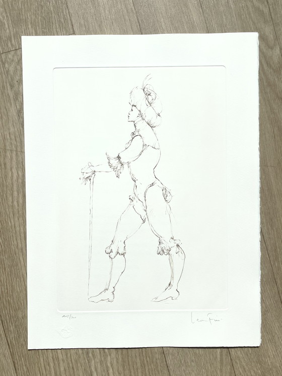 Image 1 of Leonor Fini, Rare Lithograph on Arches Paper, Circa 1980