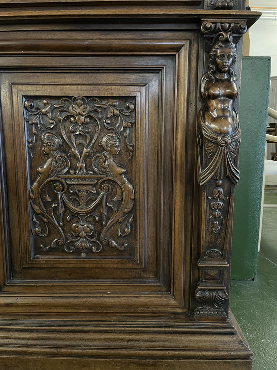 Image 1 of Paire de Bibliothèques 2 Corps Vitrées