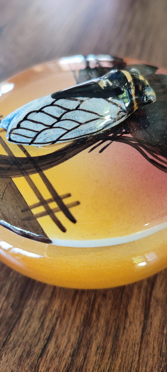 Image 1 of Bonbonnière cigale Louis Sicard in Vallauris