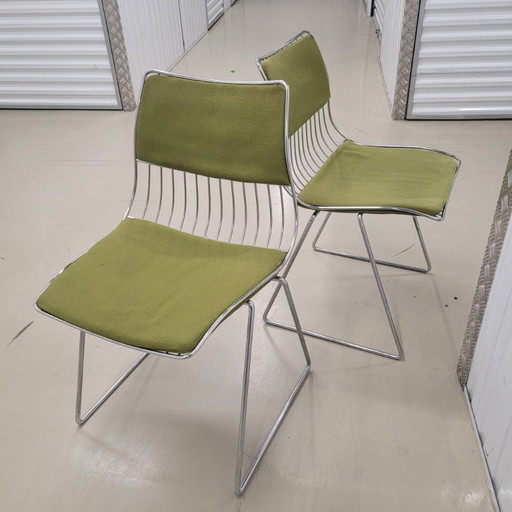  2 x Rudy Verelst Novalux eetkamerstoelen 