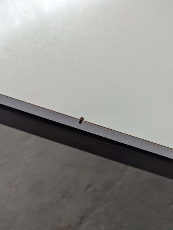 Image 1 of Vintage witte formica & wenge eettafel, Pastoe