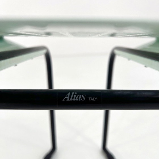 Black & Mint La Tonda Chair By Mario Botta For Alias, 1980s – Side chairs, Metal (photo 10 of 11)