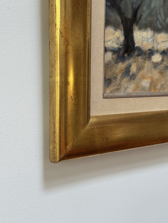 Image 1 of Yann Rebecq (né en 1955) - Mas sur la route de Servières, à St-Rémy de Provence, huile sur toile