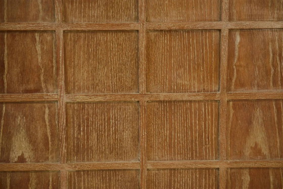 Cerused oak sideboard signed Maurice Rinck 1940s – Storage cabinet, Vintage (photo 5 of 17)