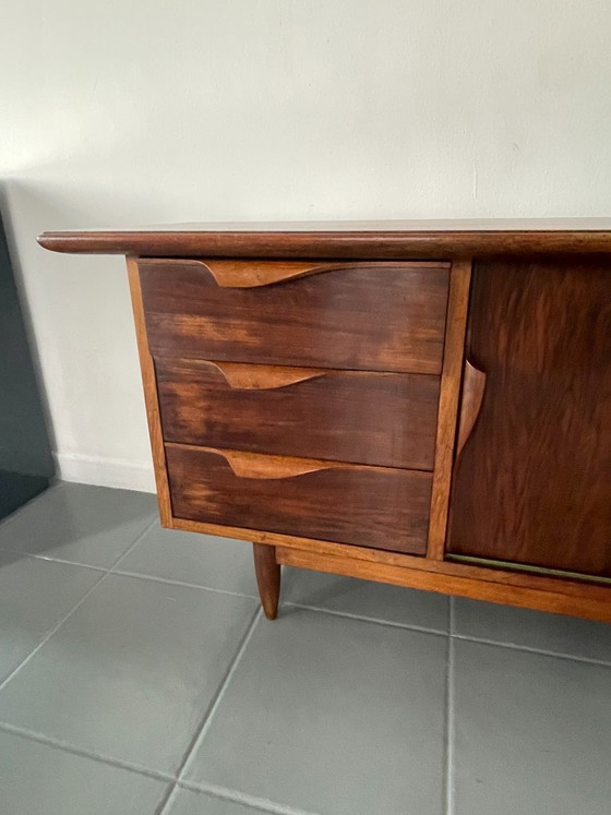 Image 1 of Rosewood sideboard from the 1960s, Nordic style.