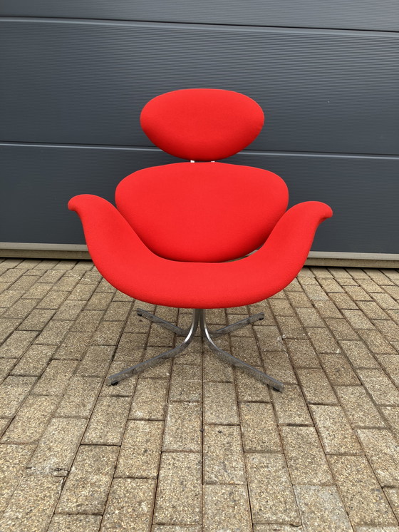 Image 1 of 2x Artifort Big Tulip 1e Editie 1958 Pierre Paulin Onberispelijke Nieuwstaat!!