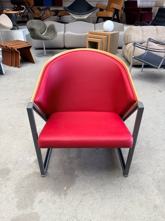 Silla Mondi Soft de Jouko Järvisalo (Stock: 2) – Sillas y sillones, Leather, Metal (photo 15 of 18)