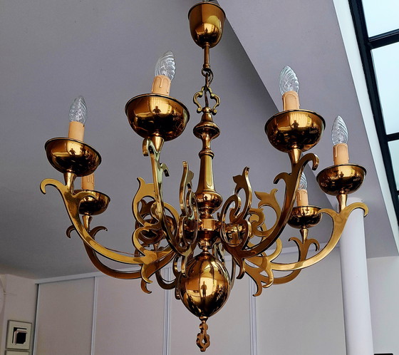 Image 1 of Xl kupfer kronleuchter modern