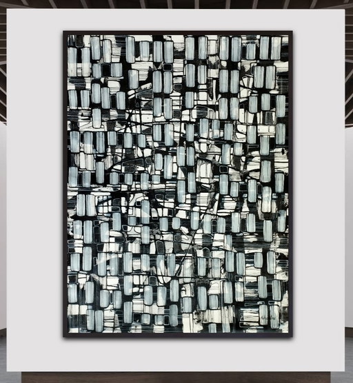 Composition abstraite XXL de Natia Antadze