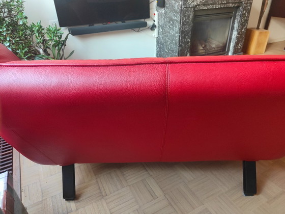 Image 1 of Leolux tango 2 pers pelle rossa