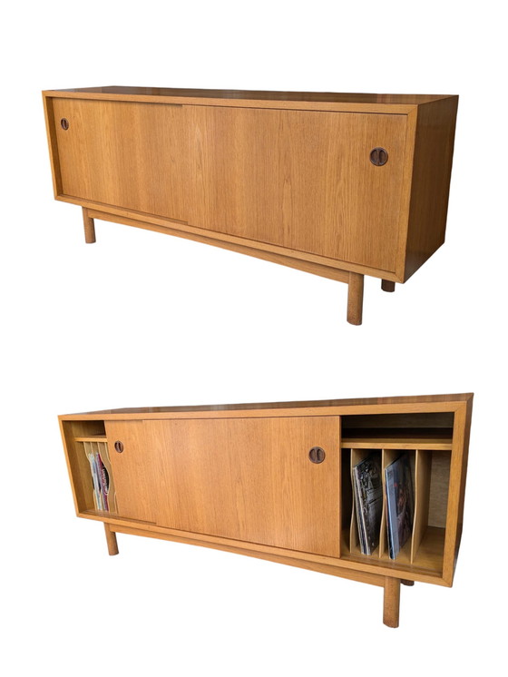 Image 1 of Buffet danois vintage unique pour vinyles