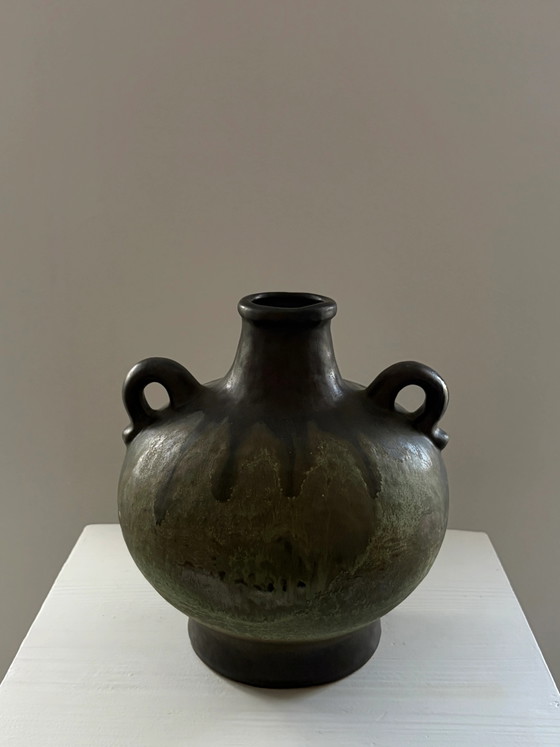 Grande vaso in ceramica vintage della Germania Ovest – Vasi, Mid Century Modern (photo 2 of 6)