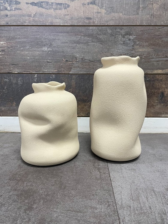 Image 1 of 2 vases claet, model dune