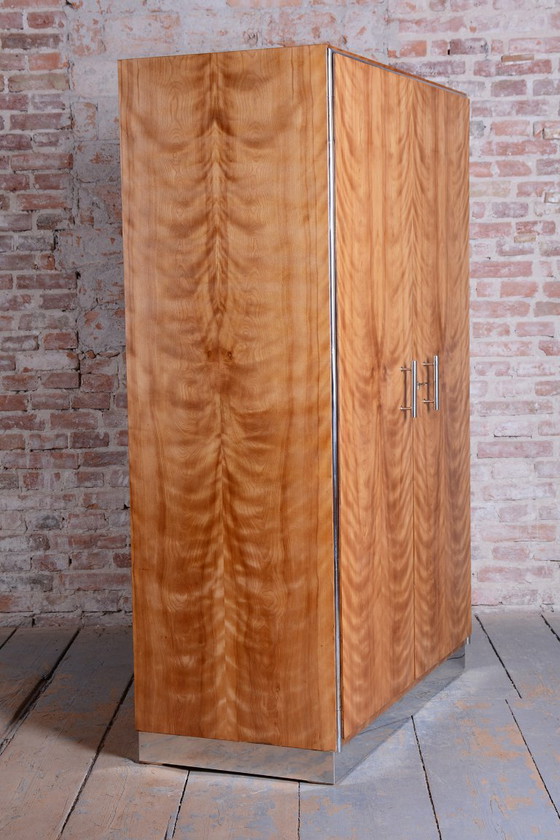 Gerestaureerde Bauhaus-kledingkast, door H.J.Hagemann, Mücke-Melder, Tsjechië, jaren dertig – Kledingkasten (photo 12 of 15)