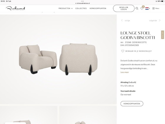 Poltrona Richmond – Richmond Interiors, Poltrone, Textile, Wood (photo 4 of 5)