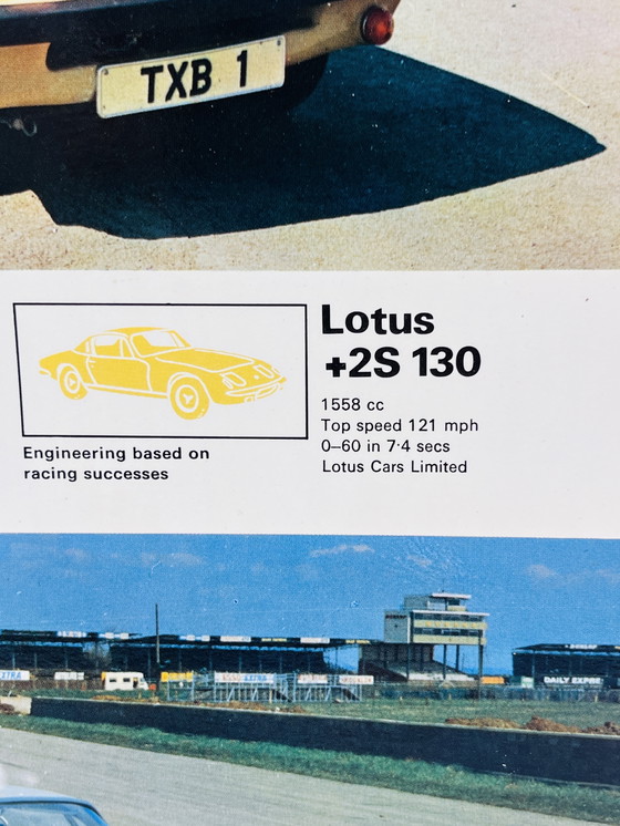 Image 1 of Foto di cartone di 4 auto inglesi