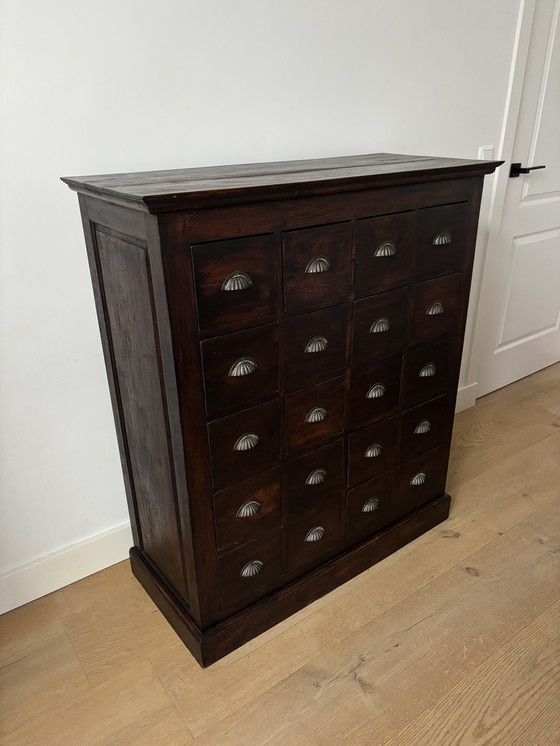 Image 1 of Vintage Apothekerskast