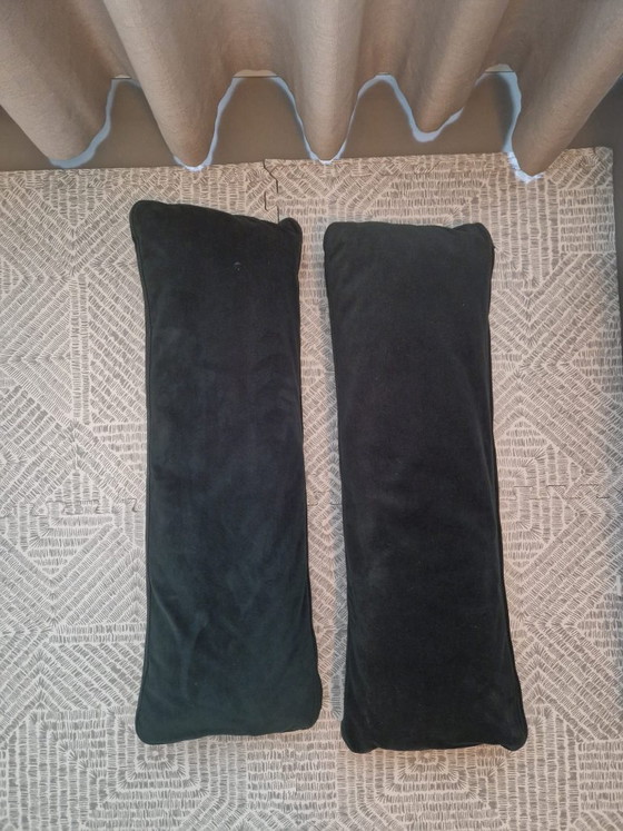 Divano a 3 posti in velluto verde – made, Divani 3 posti, Textile (photo 8 of 12)