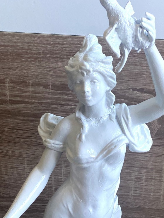 Image 1 of Sculpture Statue Figure en Régule Signée "Guillemin" 19éme Siècle Art Design