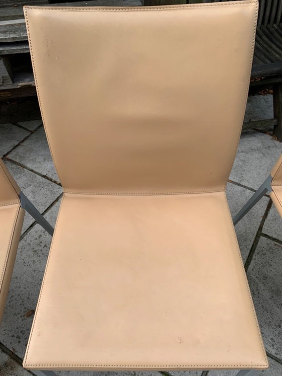 Image 1 of Set of 6 Zanotta chairs