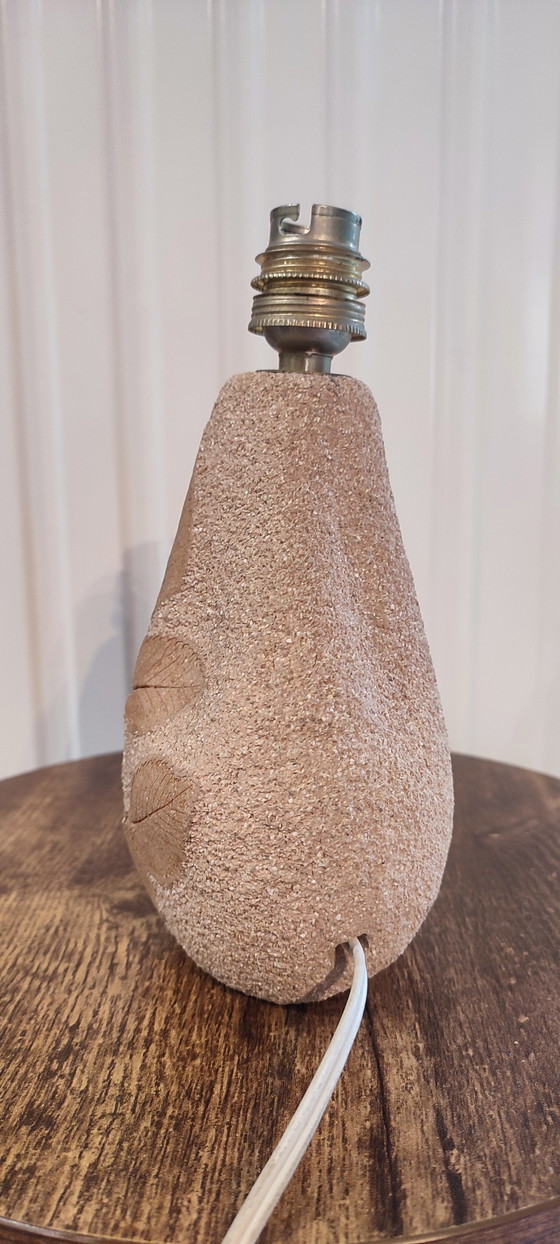 Image 1 of Pied de Lampe “Herbier” années 70 (Hérault)