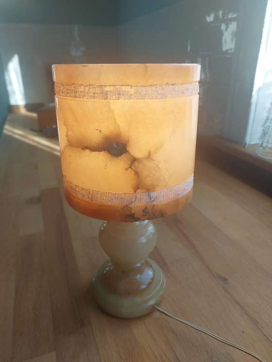 Image 1 of Albast vintage lamp.