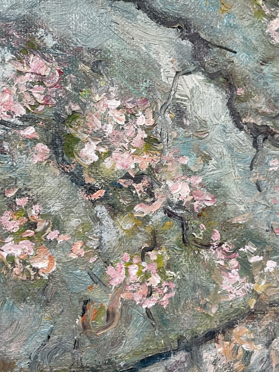 Image 1 of After Van Gogh, oil on canvas, framed,54x54