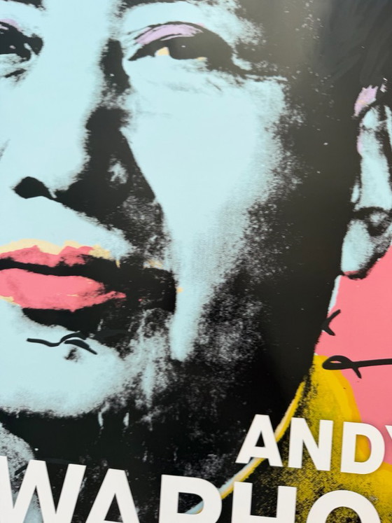 Andy Warhol (1928–1987), Mao Zedong (detail), Albertina Museum Wenen, 2023, originele tentoonstellingsposter (photo 6 of 9)