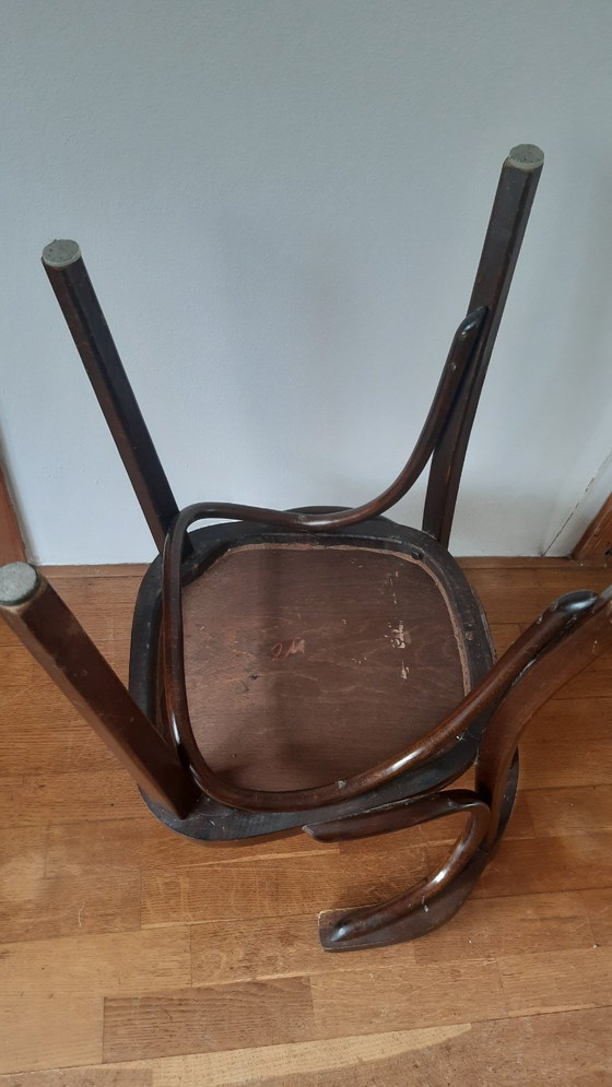 Image 1 of 4x Thonet, variante n.º 24, '70, fabricado en Rumania