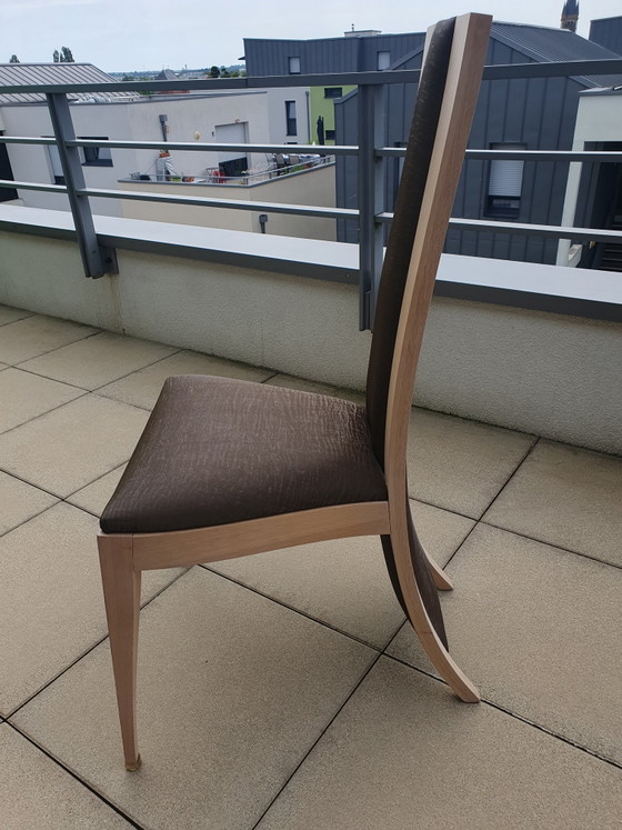 6 passende Prestige Stühle beige schokolade – Esszimmerstühle, Wood (photo 2 of 5)
