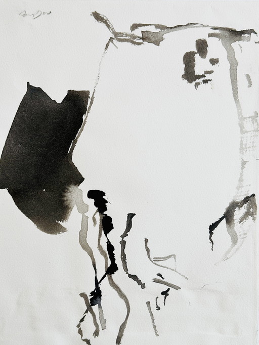 Hanna Ben Dov - Beautiful lyrical Abstraction from the 1960s