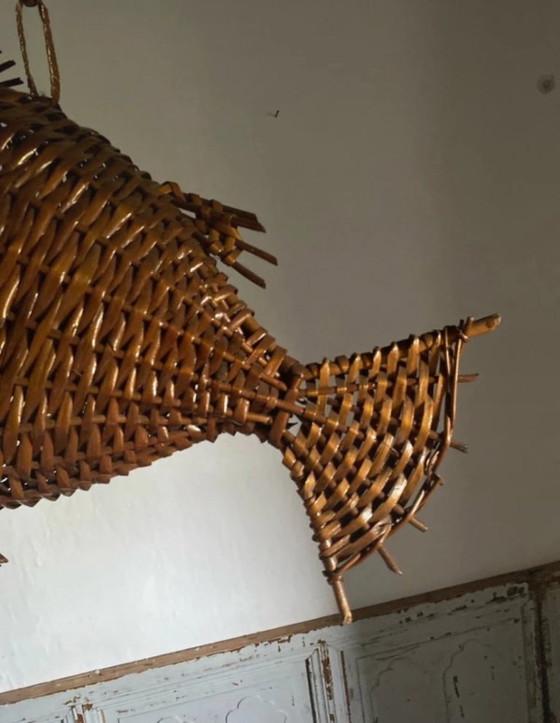 Pesce in vimini sospeso – Lampade a sospensione (photo 3 of 6)
