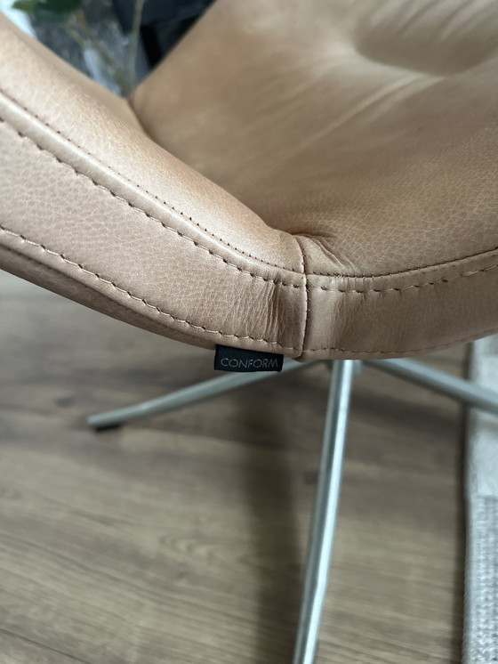 Image 1 of Sedia girevole in pelle Conform Gyro