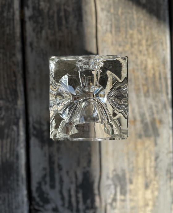 Image 1 of Candelabro a cubo vintage - Sklo Union