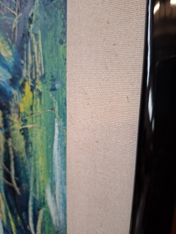 Image 1 of Informal Abstract Work Signed by G. Aprosi, 1980s