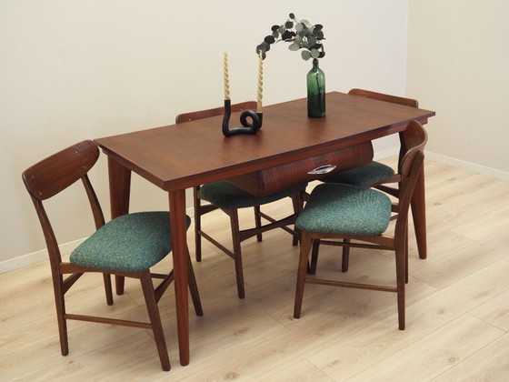 Image 1 of Schreibtisch aus Eiche, italienisches Design, 1970er Jahre, Produktion: Italien