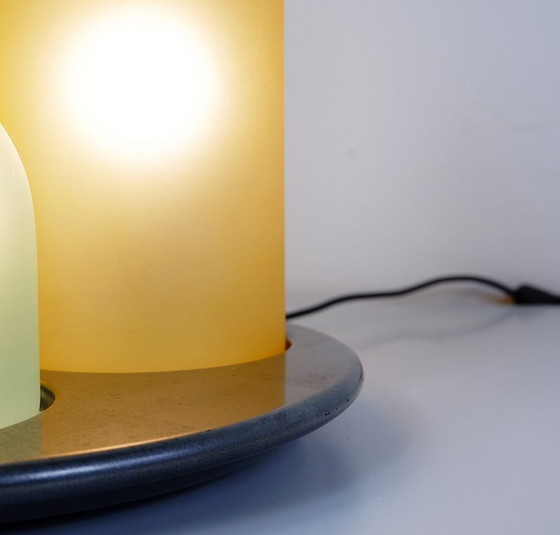 Image 1 of "Bacchus 1-2-3" table lamp in Murano glass, by Gido Rasati for ITRE - 1980s