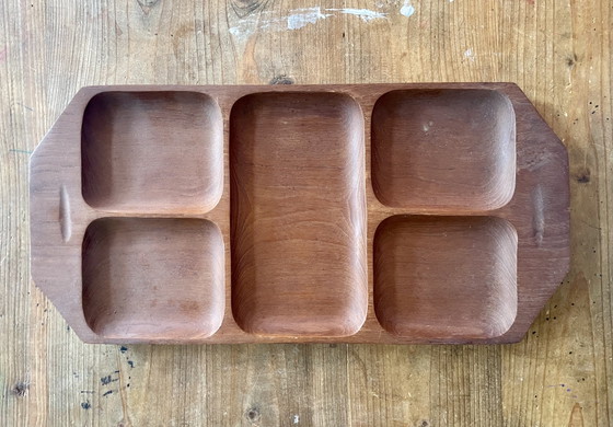 Vintage Teak Schaal/Dienblad – Tafelaccessoires, Wood (photo 2 of 5)