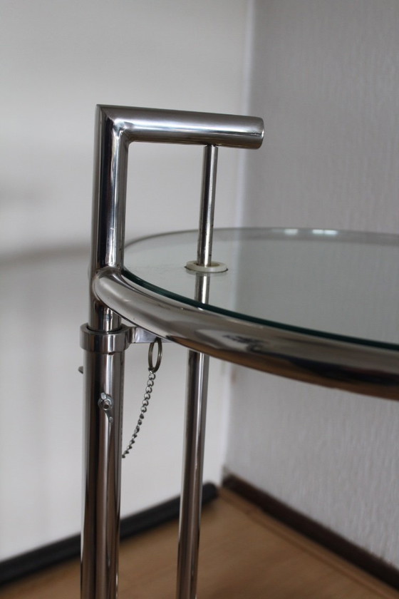 Image 1 of Deux tables d'appoint dites Eileen Gray